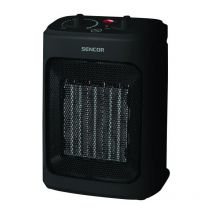 Radiateur en céramique - SENCOR - SFH 7601BK - Jusqu'a 2000 W - 3 niveaux de chauffage - 10 / 15 m² - 60 dB - Noir