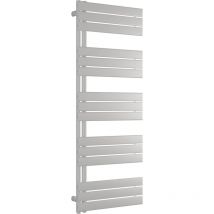 Radiateur et sèche-serviettes design D16W - blanc - dimensions sélectionnables1600x500mm, Avec kit de connexion blanc - Bernstein