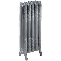 Matisère - Radiateur fonte fleuri - Hauteur 510mm - Longueur 760mm - 740 watt - Epaisseur 203mm - Contenance 19L - L251/10