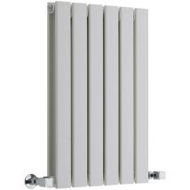 Hudson Reed - Radiateur Design Horizontal Blanc Delta 63.5cm x 42cm x 5cm 573 Watts