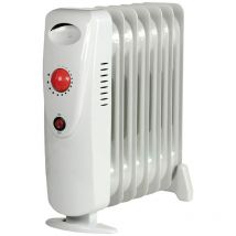 Radiateur d'huile 800w 7 éléments