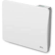 Warm Tech – Radiateur À Inertie Céramique 1000 W – Protection Ip24 – Thermostat Lcd Programmable – Fixation Murale Incluse – Pour Pièces Jusqu'à 10m²
