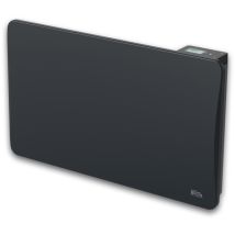 Warm Tech – Radiateur À Inertie Céramique 1500 W – Protection Ip24 – Thermostat Lcd Programmable – Fixation Murale Incluse – Pour Pièces Jusqu'à 15m²