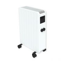Carrera - Radiateur Électrique lcd Céramique Blanc 2000W mobile