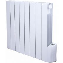 Warm Tech - Radiateur à inertie fluide 1200W 8 éléments