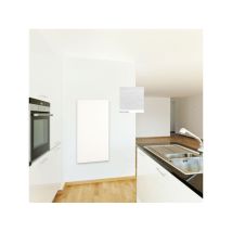 Radiateur À Inertie Touch Silicium Natura Blanc 800w Vertical - Valderoma Nb08vet