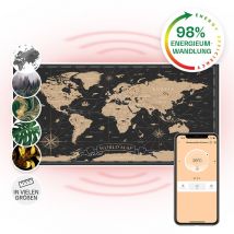 Klarstein - Air Art Smart Chauffage Infrarouge, 700W Radiateur Electrique pour Maison, Contrôle via l'Application IoT/WiFi, Détection de Fenêtre