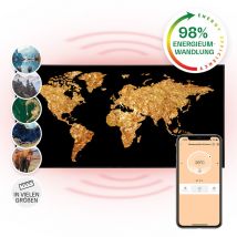 Klarstein - Radiateur Infrarouge Mural Intelligent, Chauffage Infrarouge 700W, Panneau Chauffant Infrarouge, app Mobile, Radiateur Electrique Extra