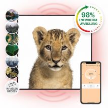 Klarstein - Radiateur Infrarouge Mural Intelligent, Chauffage Infrarouge 350W, Panneau Chauffant Infrarouge, app Mobile, Radiateur Electrique Extra