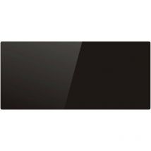 Radiateur électrique verre céramique glass Noir Céramique 2000W