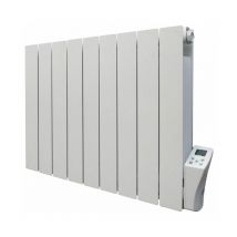 Allauve - Chauffage électrique inertie fluide - 1500W - Blanc - Adda