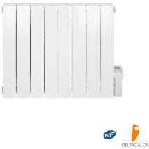 Deltacalor - Radiateur électrique à inertie fluide Telica Cintré 1500W Blanc