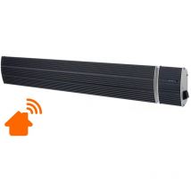 Lampe Infrarouge Wifi Pour Les Restauran Cm 191,5x17,7x6 Sined Calore Nero 3200 Wifi