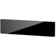 Intuis - Radiateur À Inertie Campaver Nativ Plinthe 1000w Noir Astrakan Signature K161423