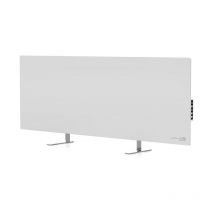 Aeno - Radiateur intelligent led Premium Eco GH3S: 700W, Type de chauffage infrarouge + convection, Verre trempé, Blanc
