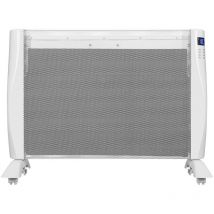 Drexon 921150 - Panneau rayonnant mobile - Modèle nina 1500W - Thermostat électronique - Détection fenêtre ouverte - blanc