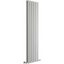 Radiateur Design Vertical Blanc Salisbury 178cm x 42cm x 8.6cm 1618 Watts