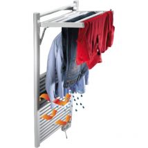 Deltacalor - Sèche-serviettes électrique 750W, H142 x l50 cm Stendino blanc