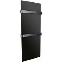 Chemin'arte - Sèche-serviette rayonnant 1200w noir 141