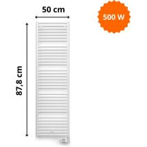 Radiateur sèche-serviettes électrique E-Bano BM-EL Vasco H. 87,8 x L. 50 cm