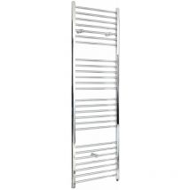 Kent - Sèche-Serviettes Design Électrique Moderne Plat - Chromé - 180 cm x 60 cm - Hudson Reed