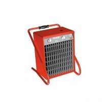 Radiateur Soufflant Aérotherme 15kW Frico Chauffage Industriel Electrique Mobile Tiger P153 400V Rouge - P153
