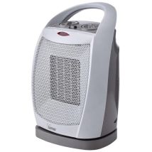 Bimar - Chauffe-ventilateur Oscillant 900/1800w Gris - Hp104