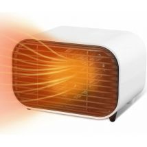 Radiateur soufflant blanc à faible consommation d'énergie, mini radiateurs électriques pour la maison, radiateur silencieux à faible consommation