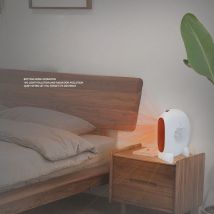 Radiateur soufflant-Chauffage d'espace portable, mini radiateur soufflant de bureau, petit radiateur électrique personnel pour chambre à coucher