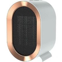 Radiateur soufflant en céramique blanche, sûr, économe en énergie, silencieux, radiateur soufflant à protection Multiple