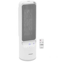 Radiateur soufflant mural Radiant soufflant céramique 1200/2000 w Rotatif Blanc