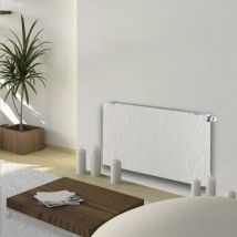 Valderoma - Radiateur Chauffage Central H2o Dk11 Horizontal Ardoise Blanche 780w 01100011