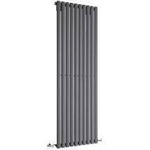 Vitality – Radiateur Design Vertical – Anthracite – 160 x 59cm - Hudson Reed