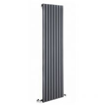 Sloane – Radiateur Design Vertical – Anthracite – 178 x 47.2cm - Hudson Reed