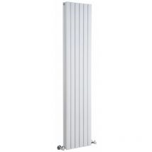 Sloane – Radiateur Design Vertical – Blanc – 178 x 35.4cm Double Rang - Hudson Reed