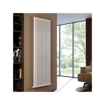 Radiatore da arredo bianco modello ardesia h.1800/int.1744 mm 3 colonne 4 elementi Cordivari