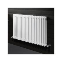 Radiatore da arredo bianco modello ardesia h.856/int.800 mm 3 colonne 6 elementi Cordivari