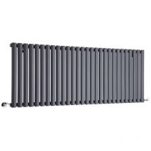 Revive Radiatore Termoarredo di Design Orizzontale Moderno - Termosifone con Finitura In Antracite - Design a Colonna - 635 x 1647mm - 1671W