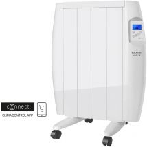 Taurus - Radiatore elettrico a inerzia secca collegato 600w bianco - malbork connect 600 alpatec