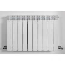 Radiatore termosifone in alluminio 3 elementi interasse 600mm helyos evo Radiatori 2000 helyosevo6003