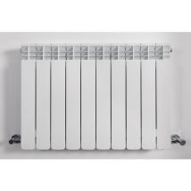 Radiatori 2000 - Radiatore termosifone in alluminio 6 elementi interasse 700mm helyos evo helyosevo7006