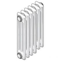 Radiatore tubolare in acciaio 3 colonne Zehnder charleston mod. 3087 Misura: 4 Elementi