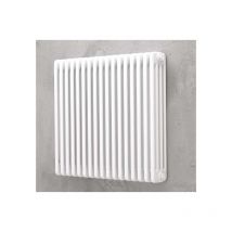 Radiatore tubolare multicolonna bianco con tappi 4/600 16elementi - att. FIG.3 0Q0040600160300
