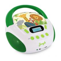 Lecteur CD MP3 Jungle enfant avec port USB