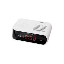 Trevi - rc 827 d Electronic Clock-Radio, Blanco, Small