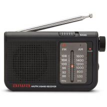 Radio portable aiwa rs-55bk/ black