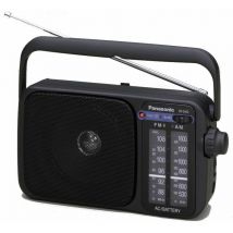 Panasonic - Radio portable analogique noir rf2400degk - noir