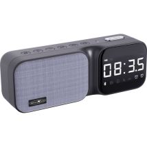 Clr24bt Radio-réveil Fm Réception Radio, Usb, Bluetooth, Aux, Sd Fonction De Charge De La Batterie, Fonction Réveil Y807943 - Reflexion