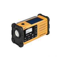 Sangean - MMR-88 Dab+ Radio Dynamo Solaire, fm-rds, Fonctionne sur Une Batterie/la Dynamo/l'énergie Solaire/USB, Jaune/Noir (A500388)