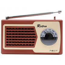 Radio rétro 200 marron